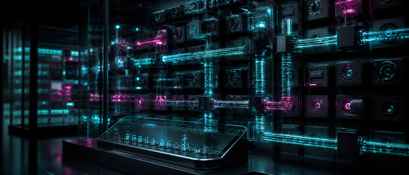 Réseau modulaire de traceurs lumineux et chemins désactivés