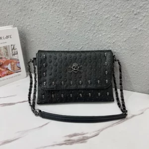 Mini Sac Gothique a Cranes et Rivets