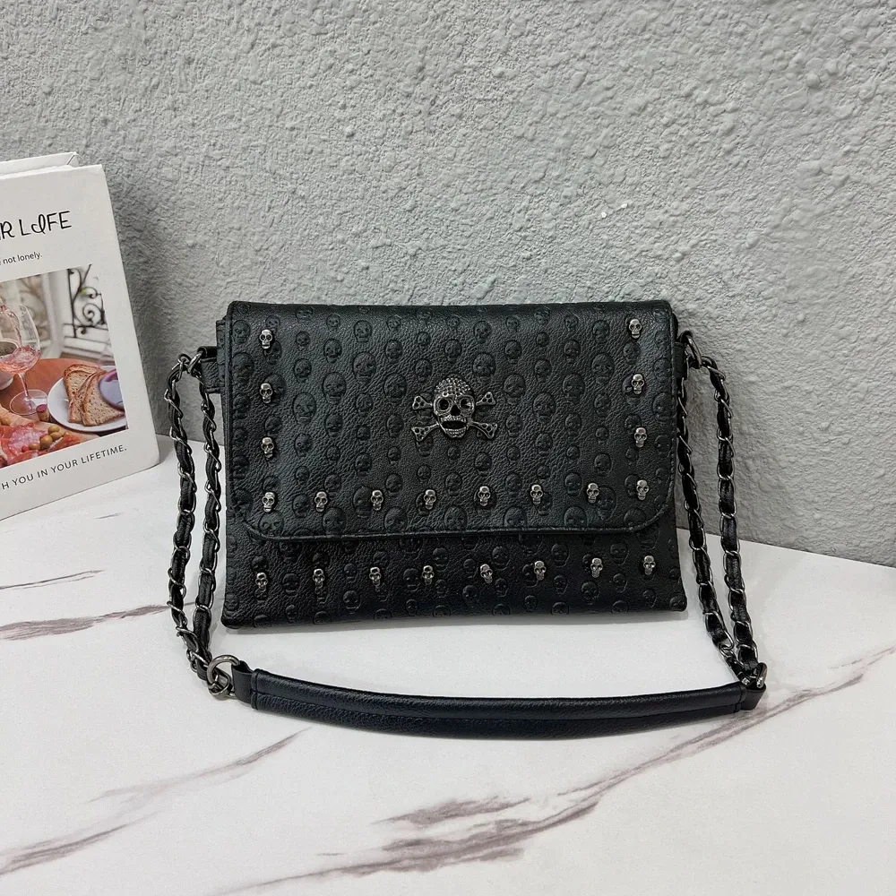 Mini Sac Gothique a Cranes et Rivets