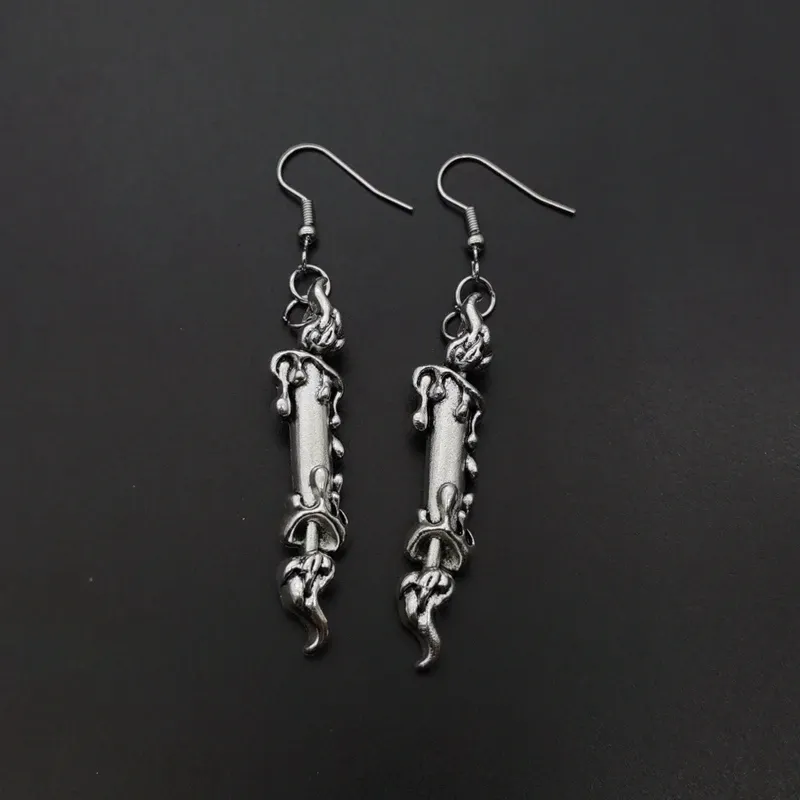 Boucles Gothiques Cœurs Verrouillés – Chaînes et Cadenas – Image 3