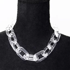 Collier Clear Link