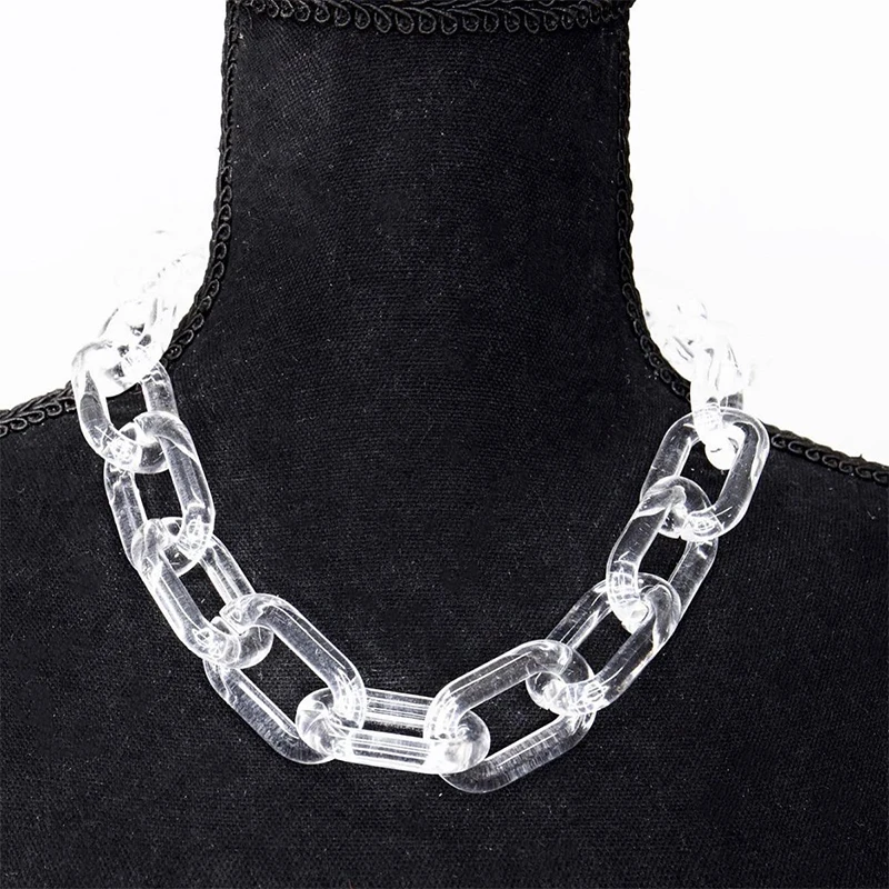 Collier Clear Link