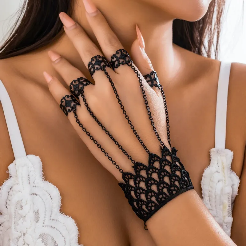 Bracelet Hand Chain Lace Shadow