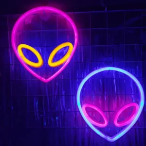 Lampe Neon Alien Heart