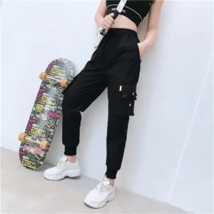 Cargo Jogger Multi Pocket Noir