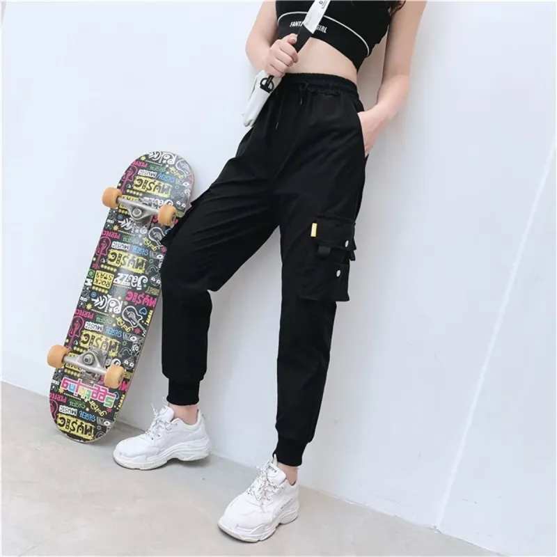 Cargo Jogger Multi Pocket Noir