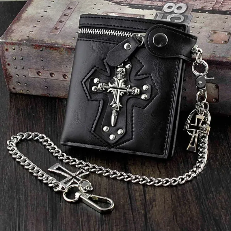 Portefeuille Cross Chain Noir