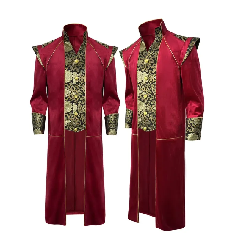 Manteau Crimson Damask