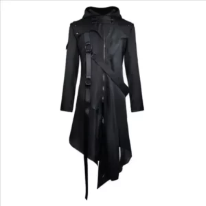 Manteau Hooded Assassin Black