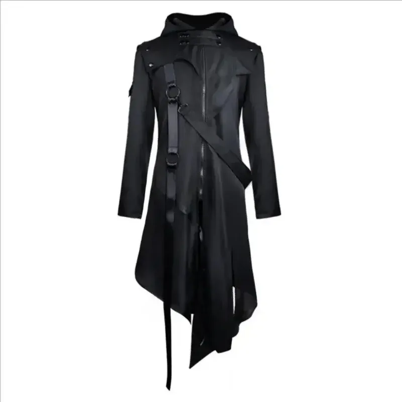 Manteau Hooded Assassin Black