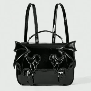 Sac a Dos Verni Ailes de Chauve-Souris