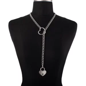 Collier Heart Lock Chain