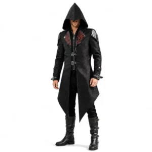 Manteau Steampunk a Capuche pour Homme