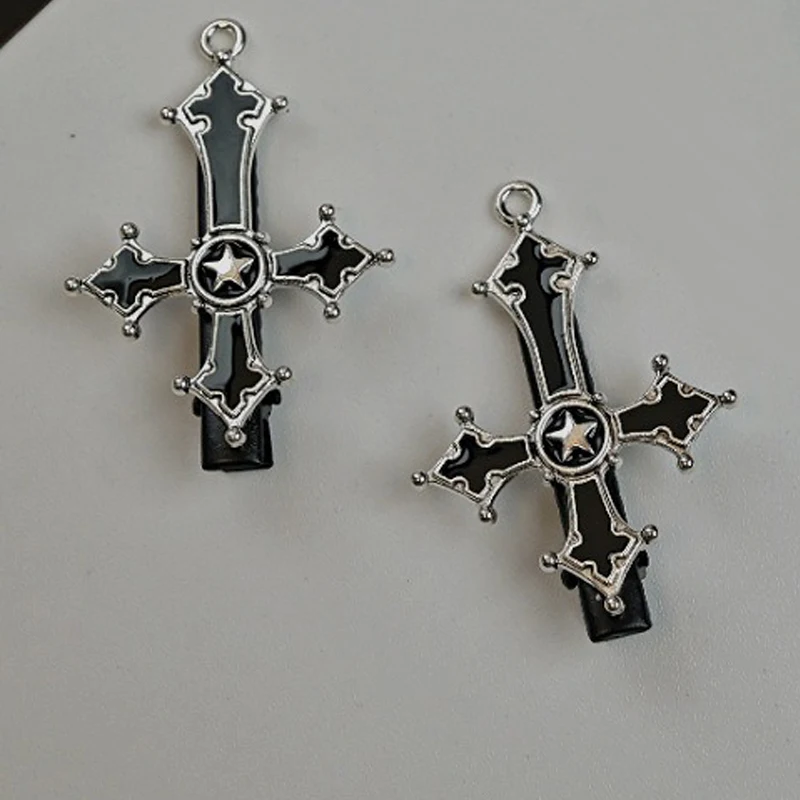 Barrettes Cross Edge
