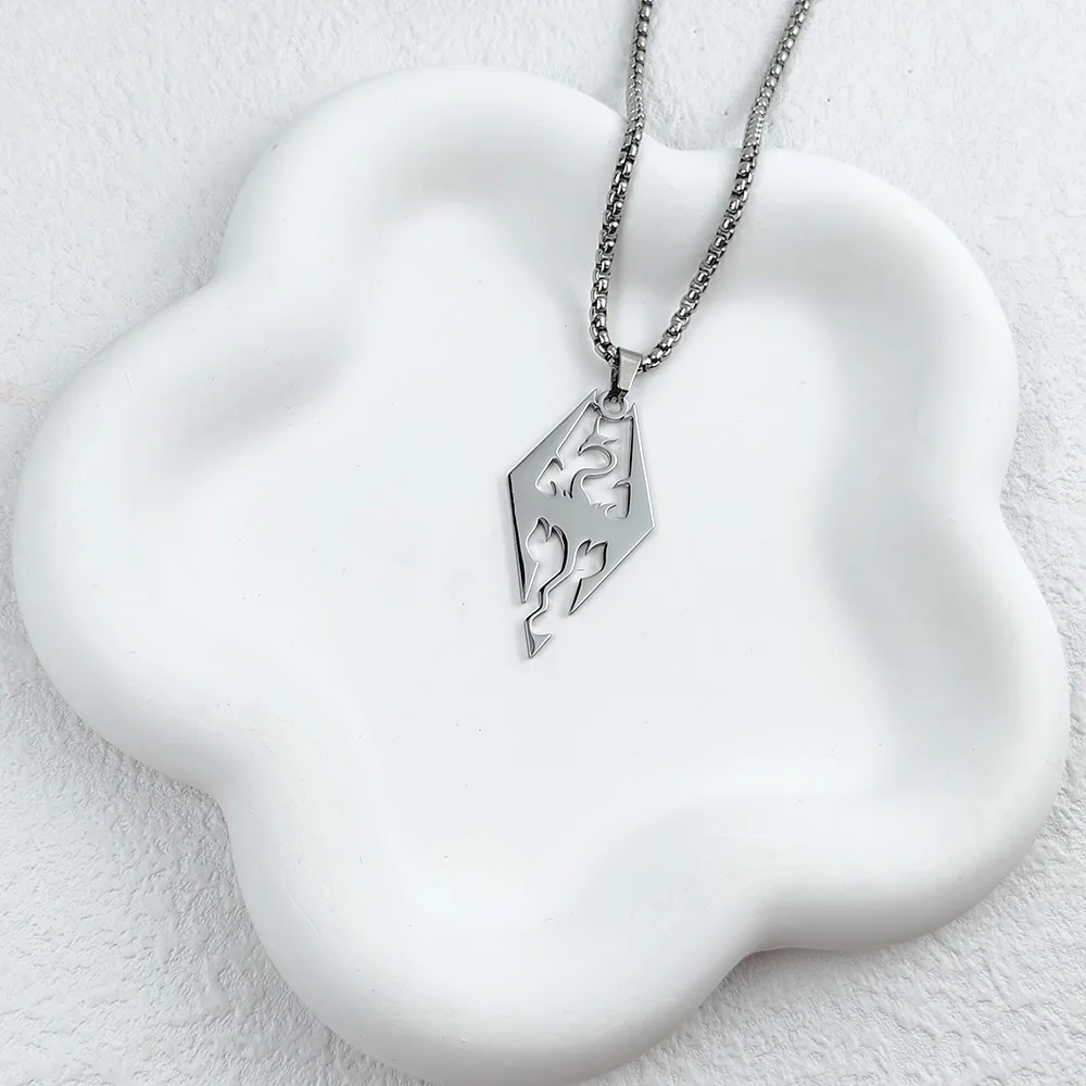 Collier Dragon Flame
