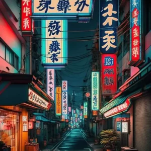 Poster Neon Tokyo