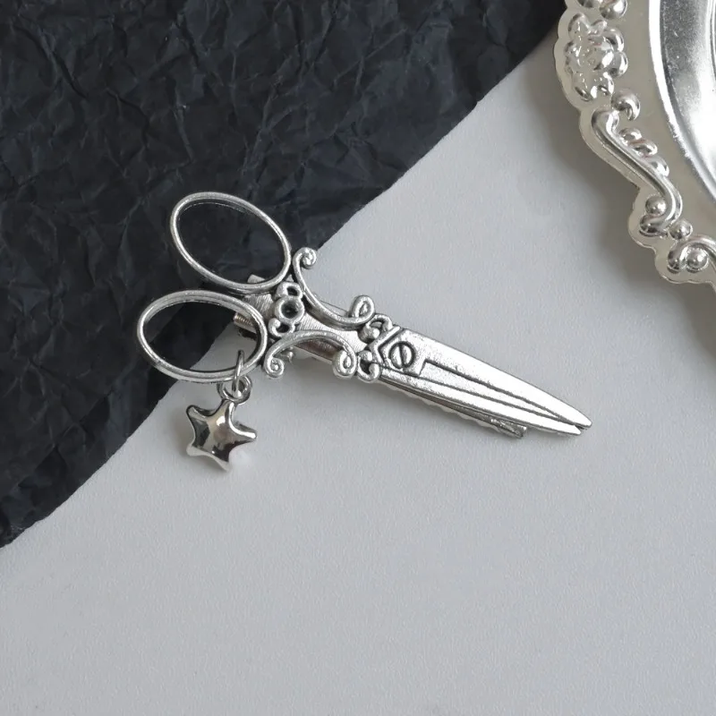 Barrette Scissor Star